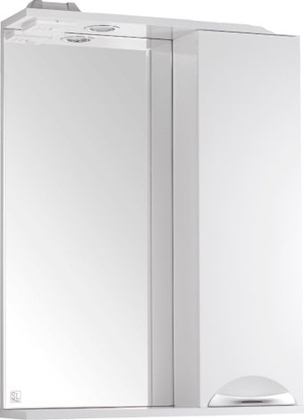 Symbolite Шкаф с зеркалом для ванной Жасмин 600/С