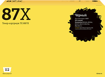 Картридж T2 TC-H87X (аналог HP CF287X)