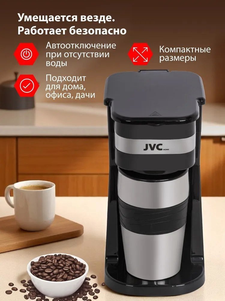 Капельная кофеварка JVC JK-CF1042