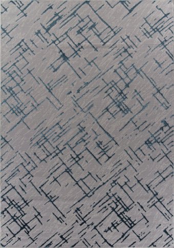 Ковер для жилой комнаты Merinos Liman F164-STAN-GRAY-D.BLUE (2х2.9)