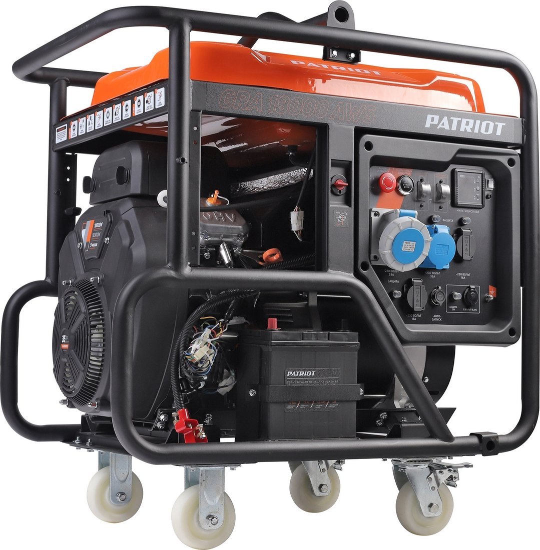 Бензиновый генератор Patriot GRA 18000 AWS