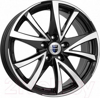 Литые диски K&K Арнар 17x7" 5x105мм DIA 56.6мм ET 35мм Алмаз черный