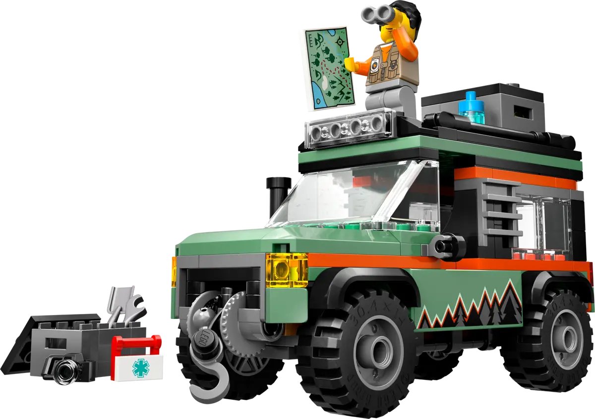 Конструктор LEGO City Горный внедорожник 4x4 60447