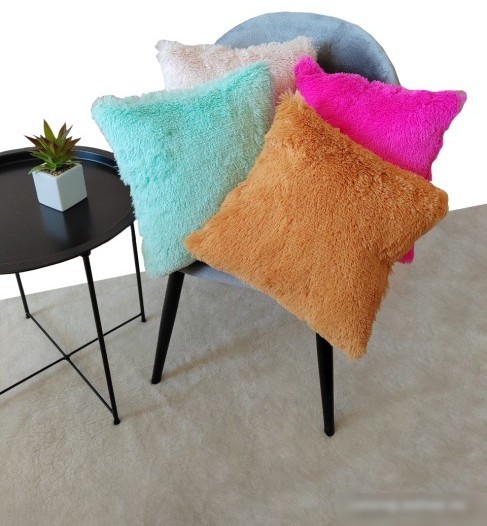 Декоративная подушка Lanatex Plush 0341 22223 (35x35x14см, кофейный)