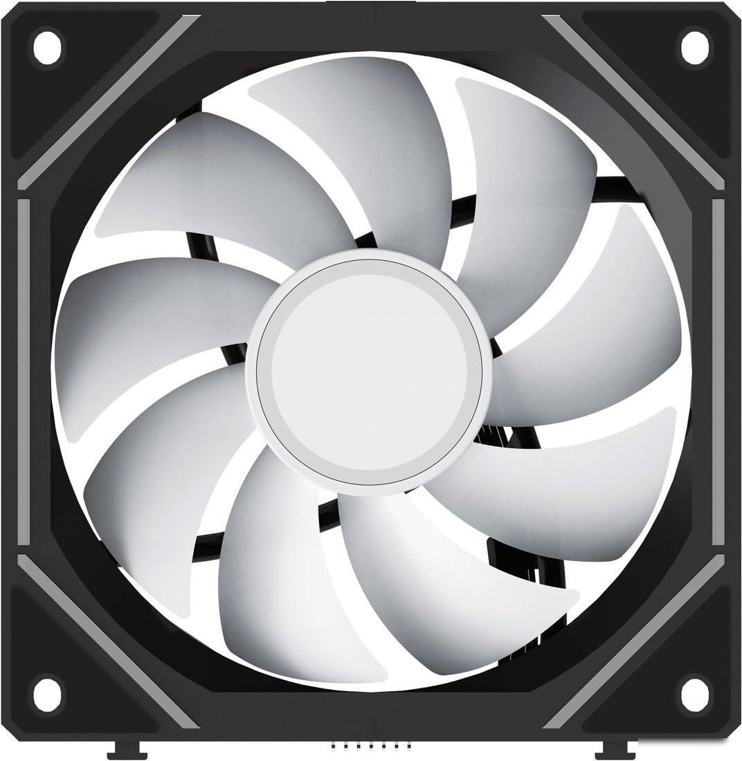 Комплект вентиляторов для корпуса Ocypus Gamma F12 Uni BK ARGB 3IN1