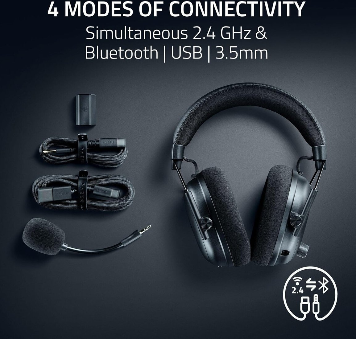 Наушники Razer BlackShark V3 Pro (черный)