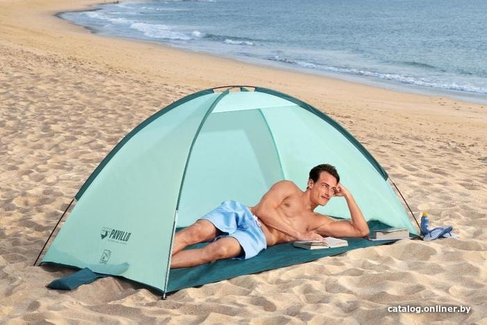 Палатка пляжная Bestway Beach Ground 2 (бирюзовый)