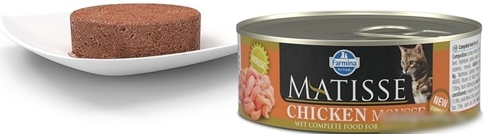 Корм для кошек Farmina Matisse Chicken Mousse 0.085 кг