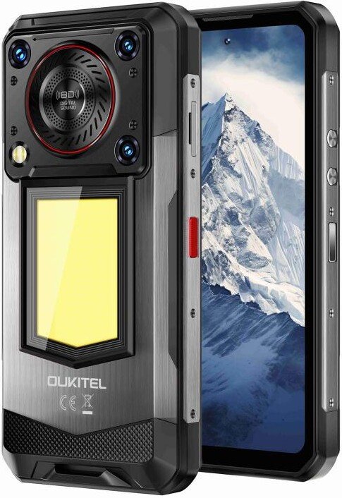 Телефон Oukitel WP56 8GB/256GB (черный/серый)