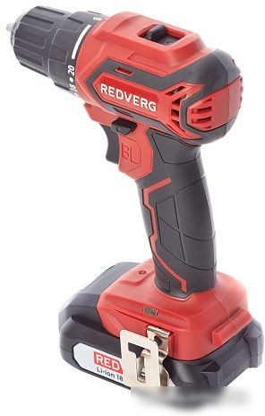 Дрель-шуруповерт RedVerg Power Сompact RD-S18MBL/U (с 2-мя АКБ, кейс)