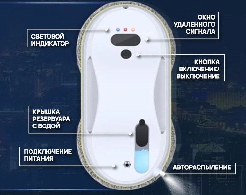 Робот для мытья окон Vivaris VR W15S