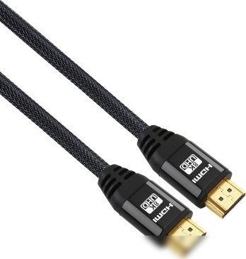 Кабель KS-IS KS-486-3 HDMI - HDMI (3 м, черный)