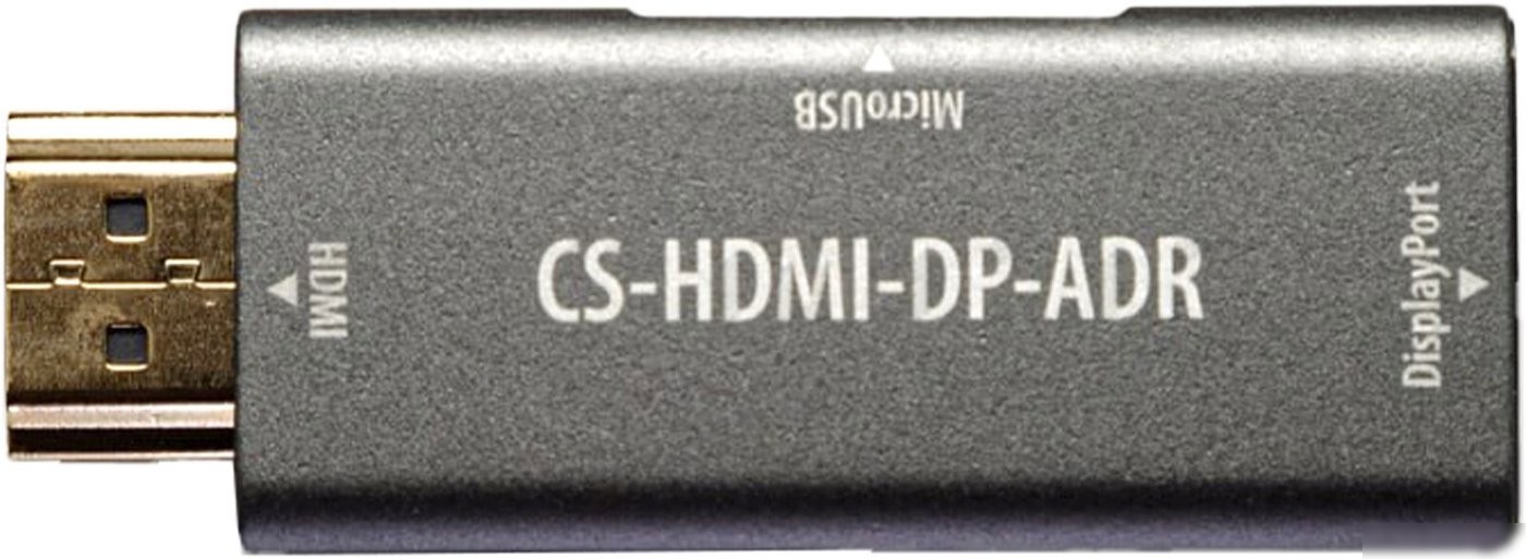 Адаптер CACTUS CS-HDMI-DP-ADR HDMI - DisplayPort (серый)