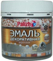 Краска Palizh Декоративная 0.15 кг (темное серебро)