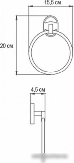 Держатель для полотенца Ekko E1904