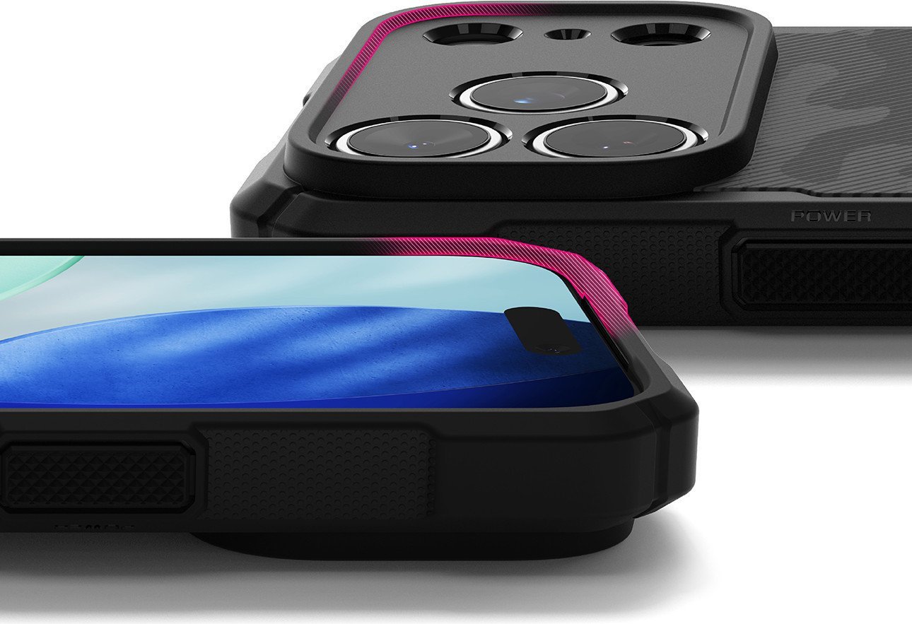 Чехол для телефона Ringke Rugged Gear Magnetic для iPhone 17 Pro (Camo Black)