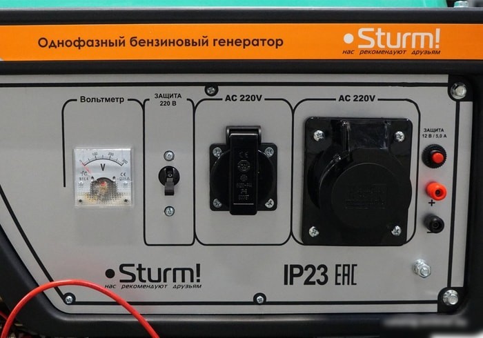 Бензиновый генератор Sturm PG8765NE