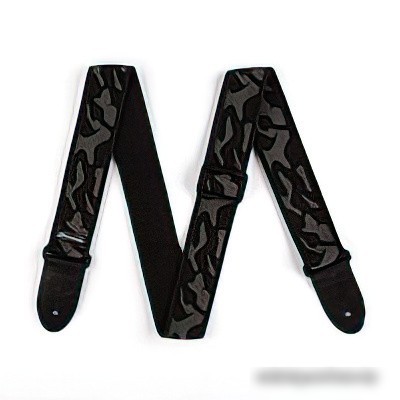 Ремень для гитары Dunlop Manufacturing D38-11GY Strap Flambe-Grey