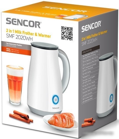 Автоматический вспениватель молока Sencor SMF 2020WH
