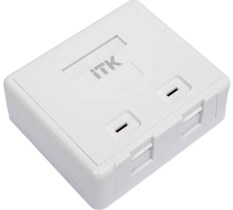 Корпус настенной розетки ITK CS2-022