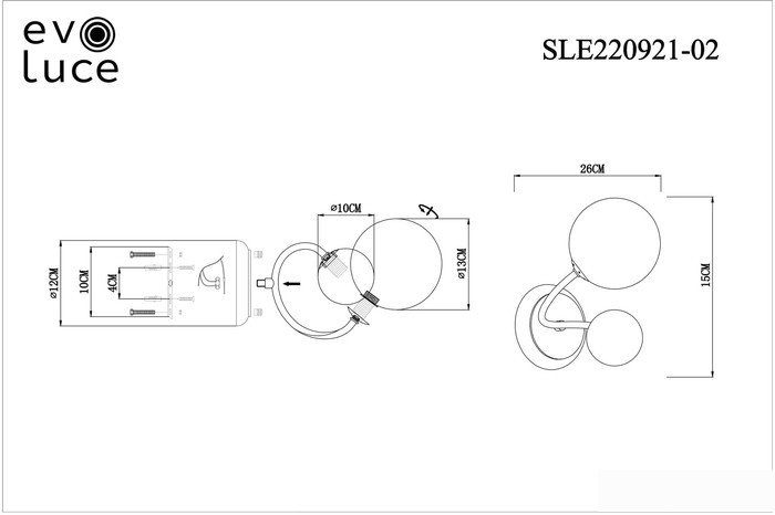 Бра Evoluce SLE220921-02