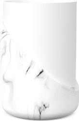 Набор стаканов для зубной щетки и пасты FORA Marble Light FOR-MRL044