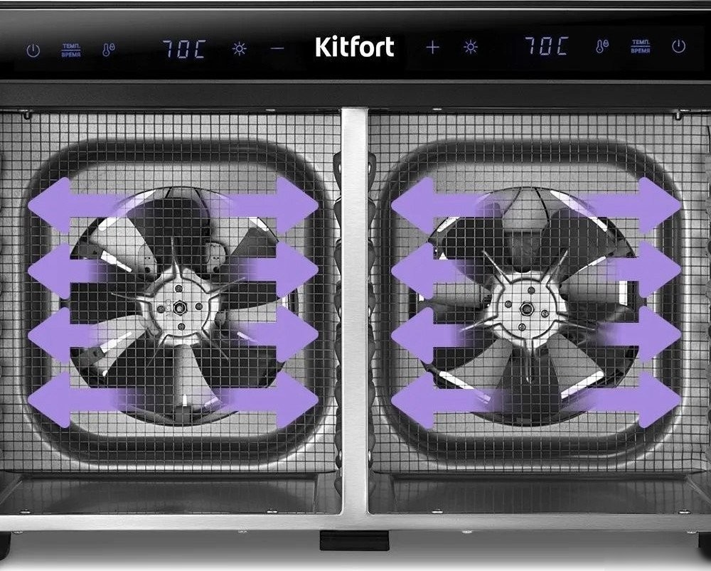 Сушилка для овощей и фруктов Kitfort KT-4962