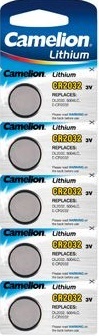 Батарейка Camelion СR2032 5 шт. CR2032-BP5
