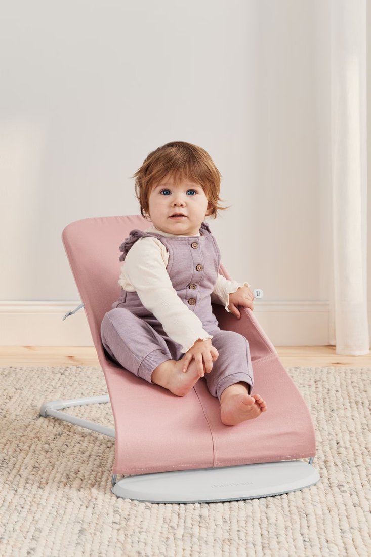 Шезлонг BabyBjorn Bliss 3D Jersey 0061.77 (light pink)