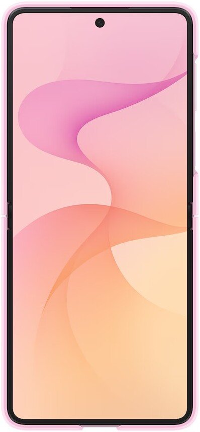 Чехол для телефона Samsung Silicone Ring Magnet Case для Samsung Galaxy Z Flip8 (розовый)