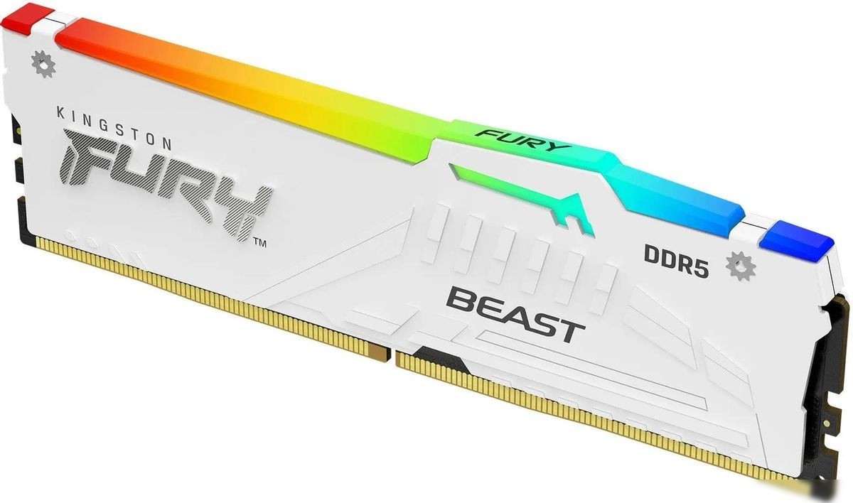 Оперативная память Kingston FURY Beast RGB 16ГБ DDR5 5600 МГц KF556C36BWEA-16