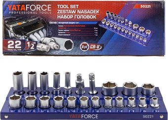 Набор головок слесарных Yataforce YF-50221 (57679)