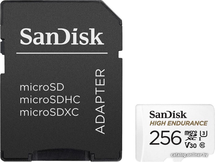 Карта памяти SanDisk High Endurance microSDXC SDSQQNR-256G-GN6IA 256GB