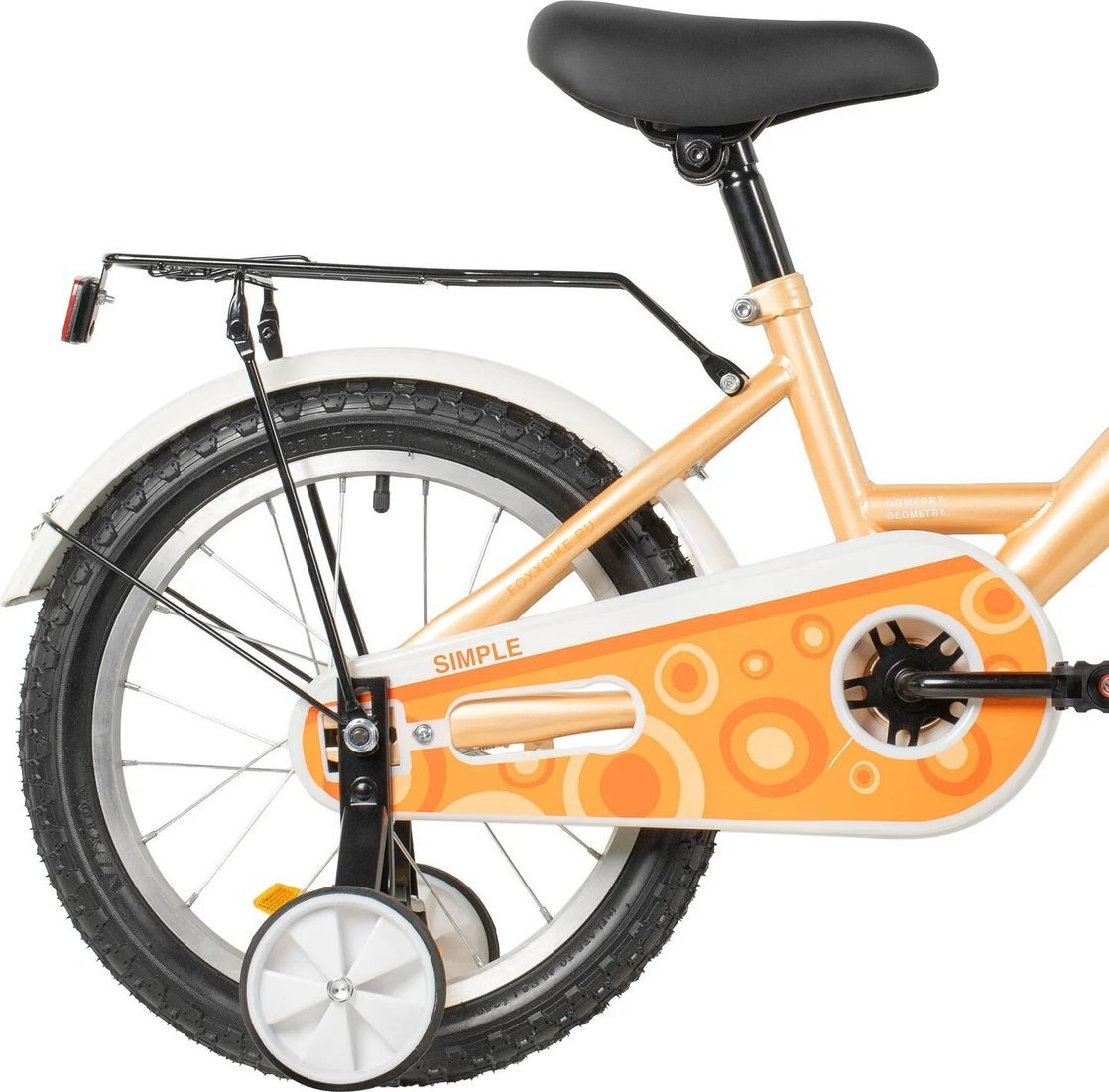 Детский велосипед Foxx Simple 16 2026 164SIMPLE.YE6 (персиковый)