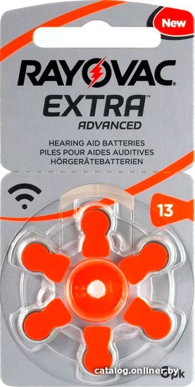 Батарейки Rayovac Extra 13 6 шт Батарейки Rayovac Extra 13 6 шт
