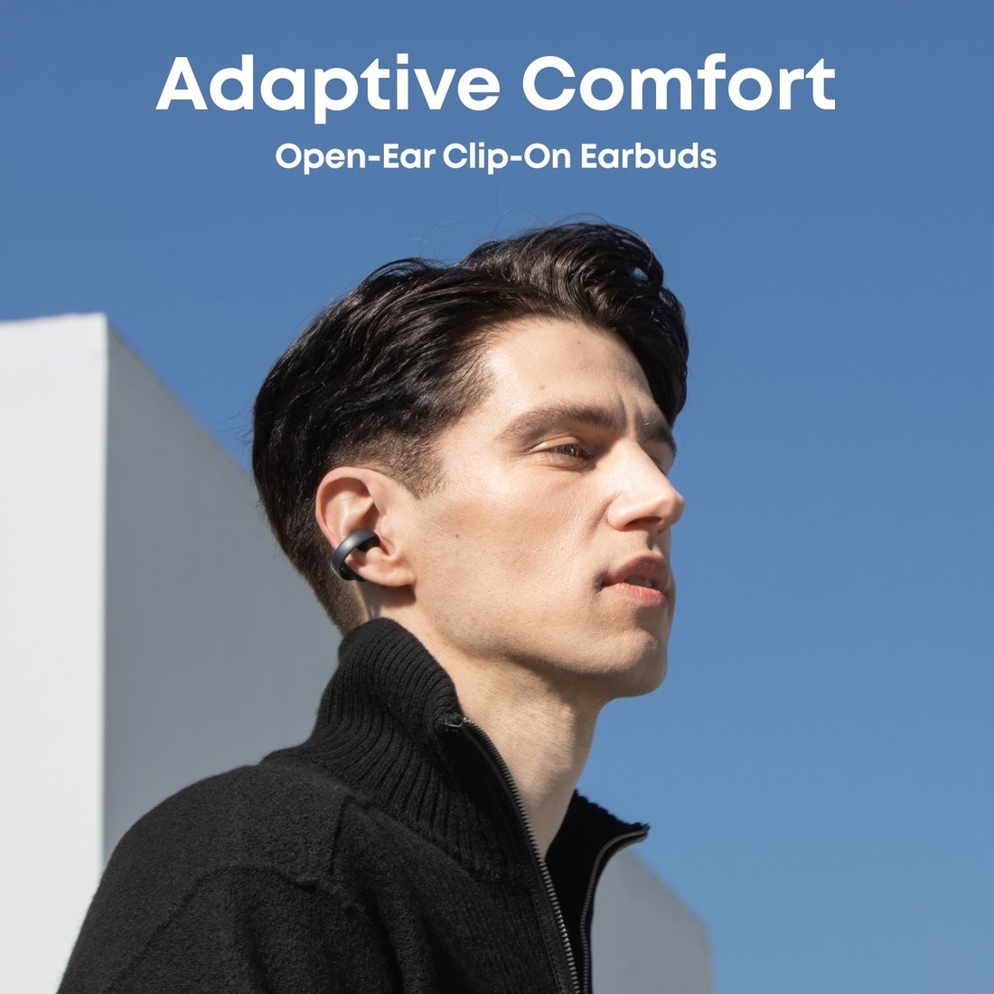 Наушники Anker Soundcore AeroClip (черный)