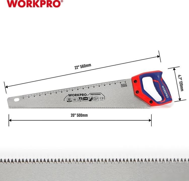 Ножовка Workpro WP215007