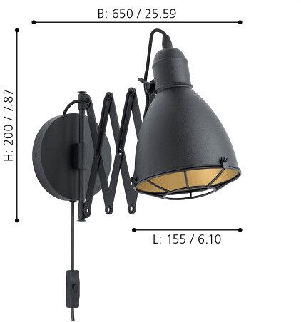 Бра Eglo Treburley 43184