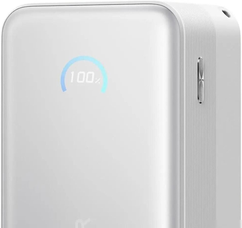 Внешний аккумулятор Anker Nano Power Bank Built-in USB-C A1638 45W 10000mAh (белый)