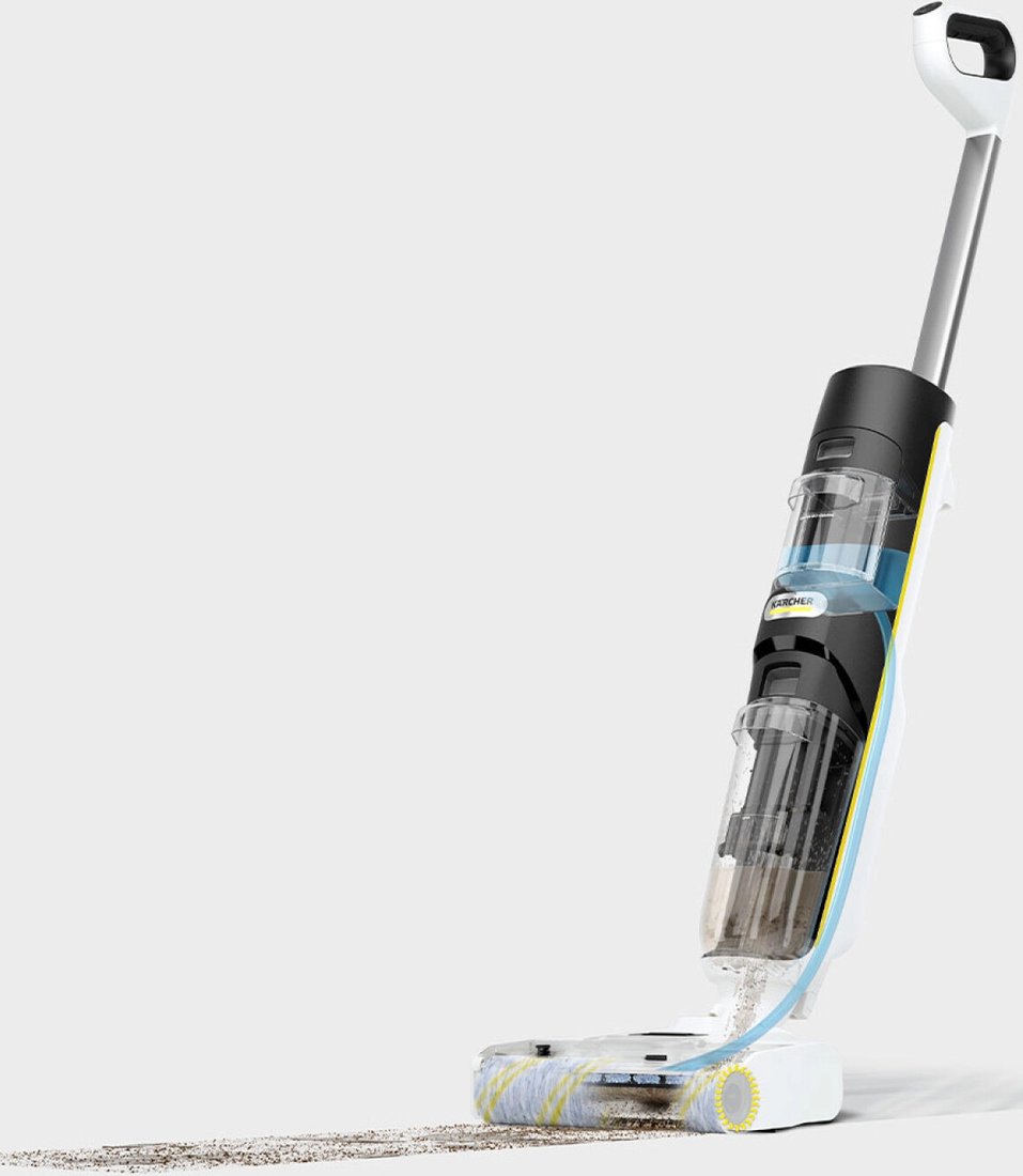 Вертикальный моющий пылесос Karcher FCV 4 Dry Extra 1.056-136.0