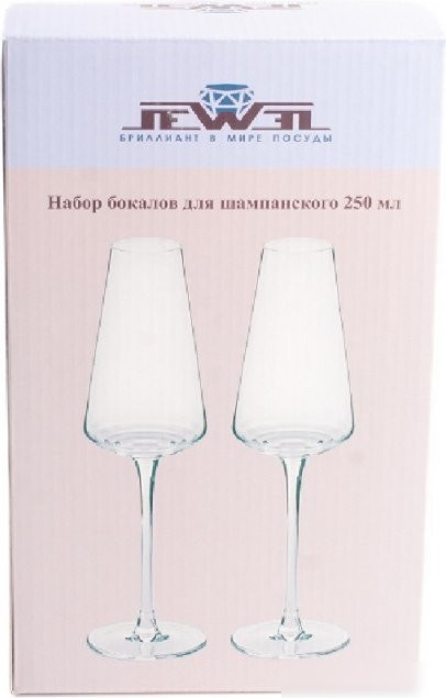 Набор бокалов для шампанского Jewel Элегия ПС00133-58 (2шт)