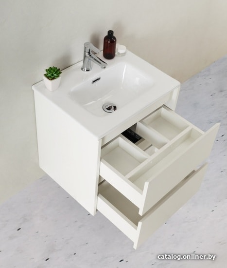BelBagno Тумба под умывальник Kraft 39-500/390-2C-SO-BO (bianco opaco)