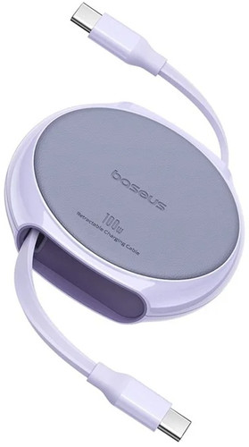 Кабель Baseus Free2Draw USB Type-C - USB Type-C (1 м, фиолетовый)