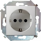 Розетка Simon 15 1591443-030 (белый)