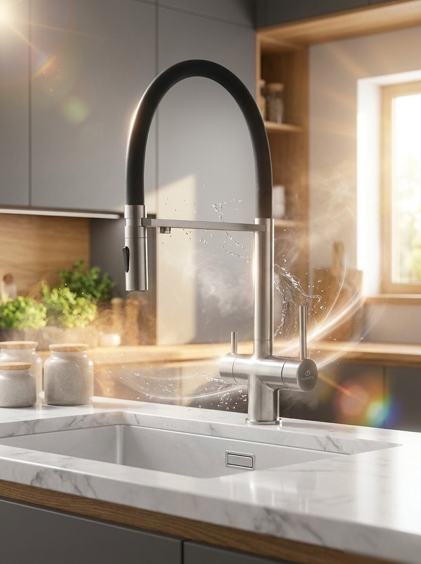 Смеситель Filarete Roun FL3020NK (никель)