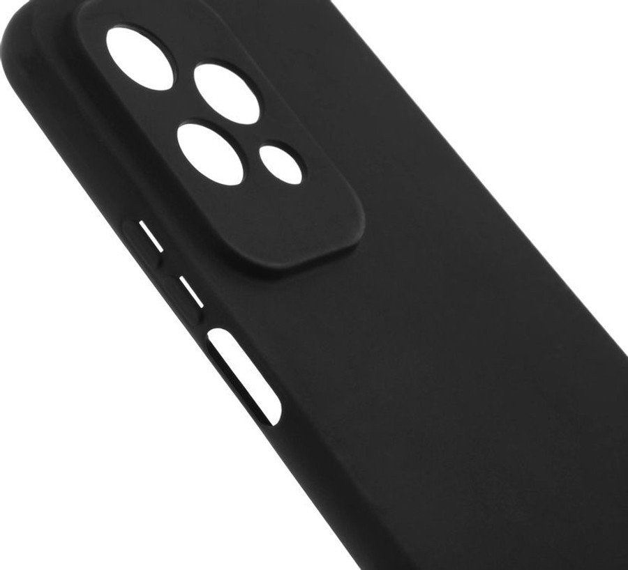 Чехол для телефона BoraSCO Silicone Case для Honor 200 Lite 73437 (черный)