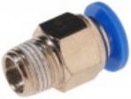 RockForce Фитинг для пласт. трубок 6 мм с нар. резьбой 1/8 RF-SPC06-01