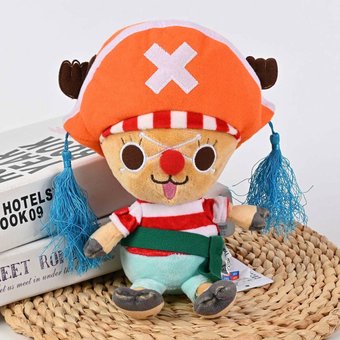 Классическая игрушка Sakami One Piece Plush Figure Chopper x Buggy SAKM12