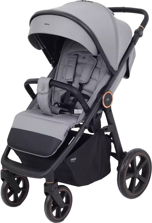 Коляска прогулочная «книга» MOWbaby Trail 2025 MB090 (бежевый)