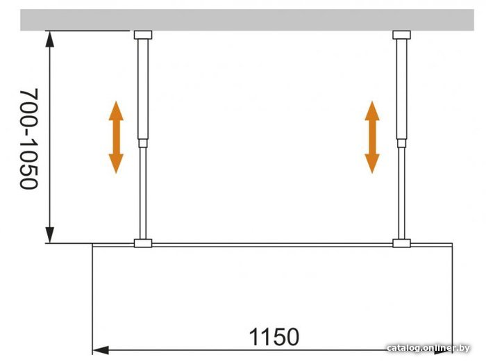 Душевая стенка Cezares LIBERTA-L-2-115-C-Cr